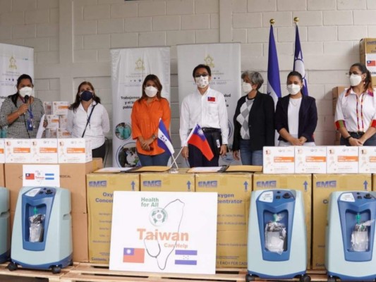 Taiwán dona a Honduras insumos médicos para contrarrestar el covid-19