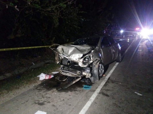 Los destrozos causados por accidente en Taulabé que deja luto en Honduras