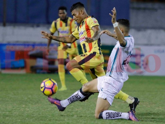 Platense empata 1-1 ante Real España en el estadio Excélsior de Puerto Cortés