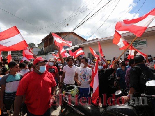Así fue la caravana en honor a Francisco 'Paquito' Gaitán, alcalde de Cantarranas