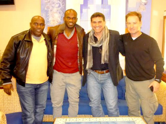 Suárez se reunió con Suazo y Álvarez