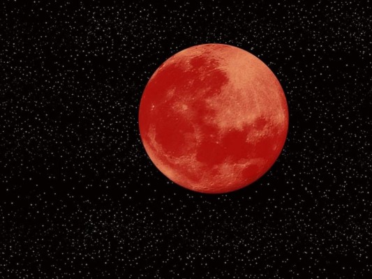 La superluna de sangre se podrá ver en horas de la madrugada el miércoles 26 de mayo. Foto: Pixabay