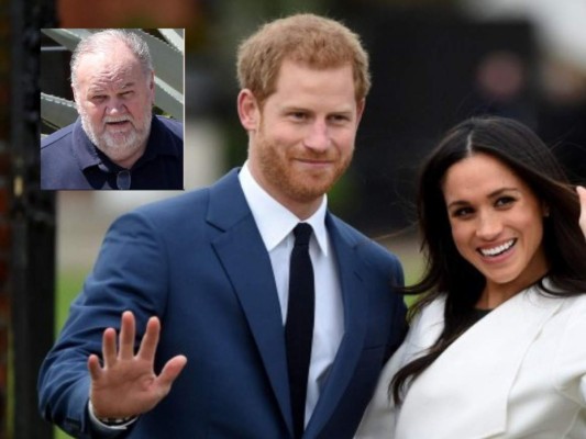 Padre de Meghan Markle llama 'arrogante' al príncipe Harry