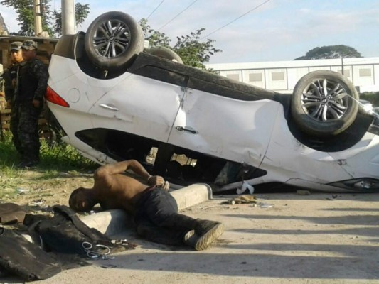 SPS: Presuntos miembros de la mara 18 atacan cuartería y los capturan tras tenaz persecución