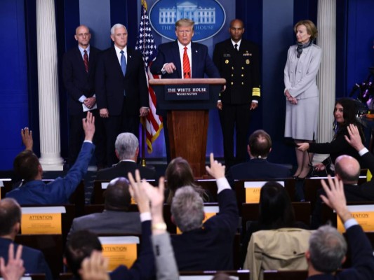 Trump dice que tratamiento antimalaria podría usarse contra coronavirus&nbsp;&nbsp;