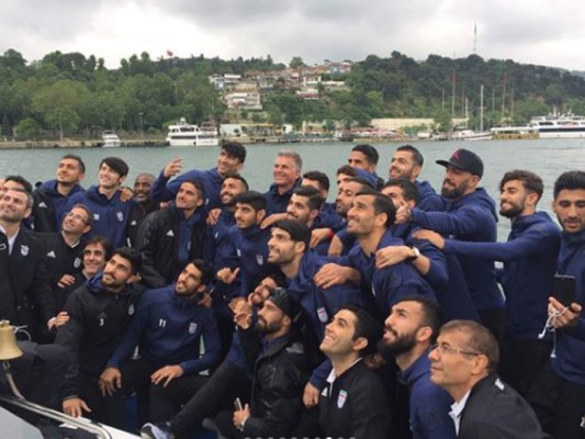 Los guapos jugadores de la selección de Irán en el Mundial de Rusia 2018