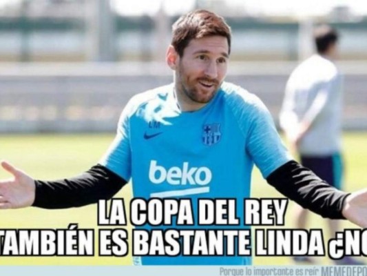 Los memes que dejó la derrota del Barcelona ante Valencia por la Copa del Rey