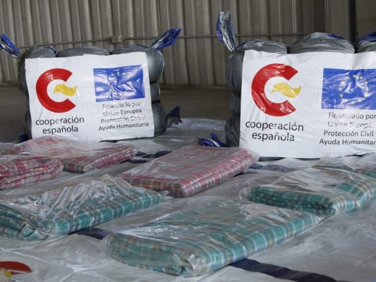 La entrega de la ayuda humanitaria de la reina Letizia a Honduras en imágenes