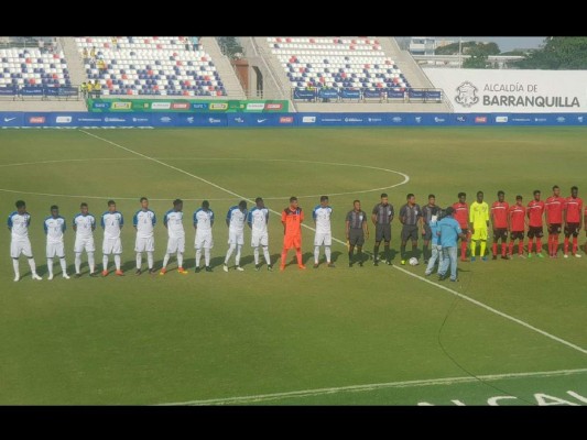 Honduras venció 2-0 a Trinidad y Tobago en inicio de Juegos Centroamericanos y del Caribe