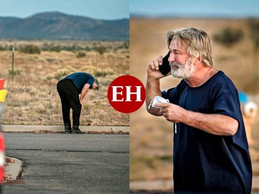 Devastado y llorando, así fue captado Alec Baldwin tras disparar contra compañera de set