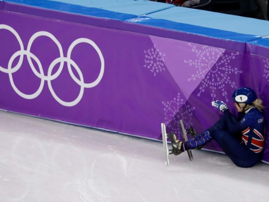 La británica Christie, la deportista 'con peor suerte' de los Juegos&nbsp;&nbsp;
