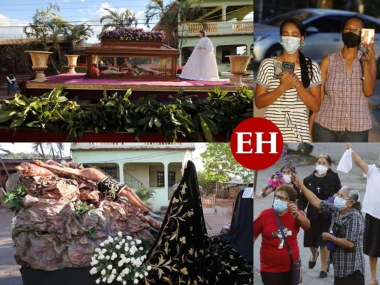 FOTOS: Así fue el recorrido del Santo Entierro de Jesús