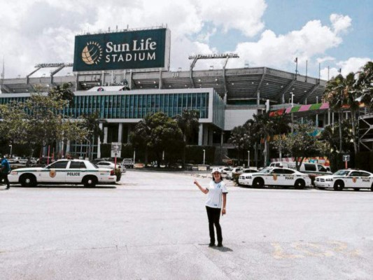 Hondureños apoyaron a la H en Miami