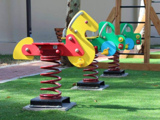 Parque de la colonia El Hogar en Tegucigalpa casi listo