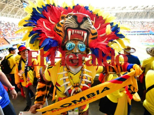 Así es el impresionante ambiente que se vive en El Mordovia Arena para el Colombia vs Japón