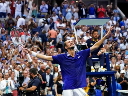 Tenis: Medvedev frena el ímpetu histórico de Djokovic en el US Open&nbsp;&nbsp;