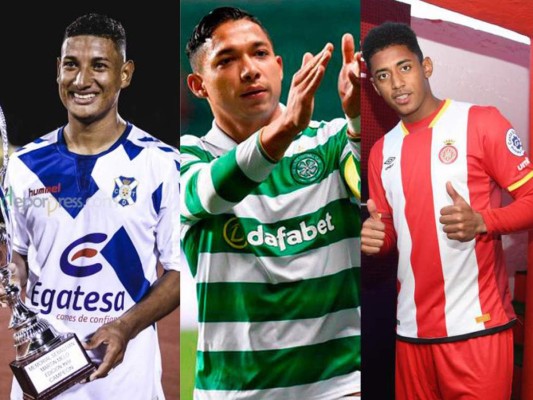 Horarios de los partidos en los que jugarán los legionarios hondureños este fin de semana