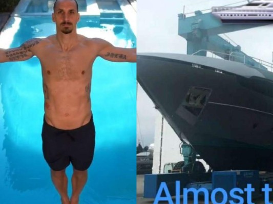 Así es el lujoso yate que presume el delantero Zlatan Ibrahimovic