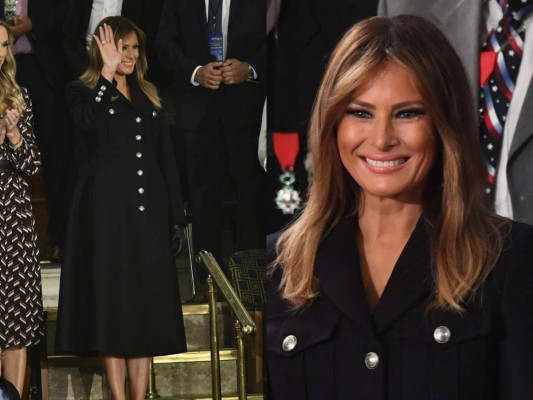El look de Melania Trump en el discurso del Estado de la Unión 2019 (FOTOS)