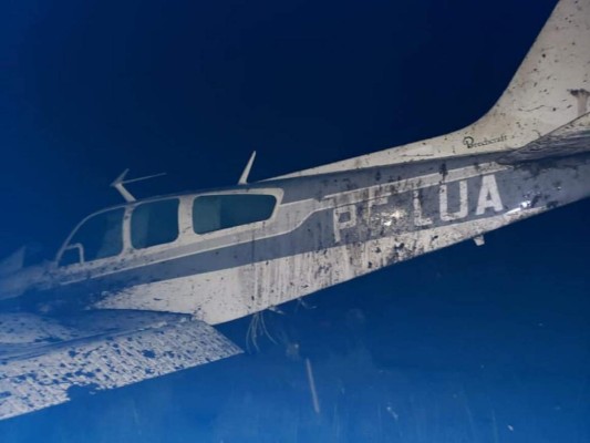 FOTOS: Así fue la incautación de la droga y la narcoavioneta en Brus Laguna