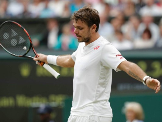 Argentino Del Potro elimina a Wawrinka en segunda ronda de Wimbledon