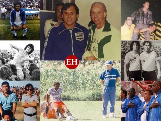 Así lucían los entrenadores de la Liga Nacional de Honduras hace varios años