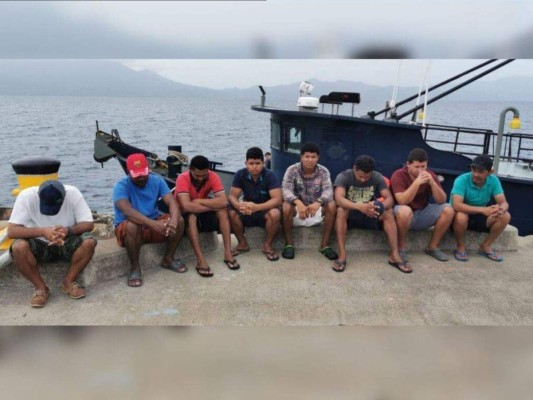 La 'creativa' envoltura de la droga hallada en embarcación en Gracias a Dios