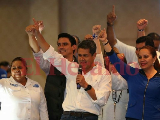 JOH dice que su triunfo está en el conglomerado de votos que faltan por contar