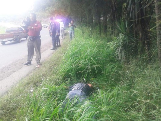 Hallan cadáver en carretera al sur de Honduras
