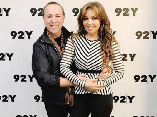 El romántico video de Thalía a Tommy Mottola por su 17 aniversario de boda