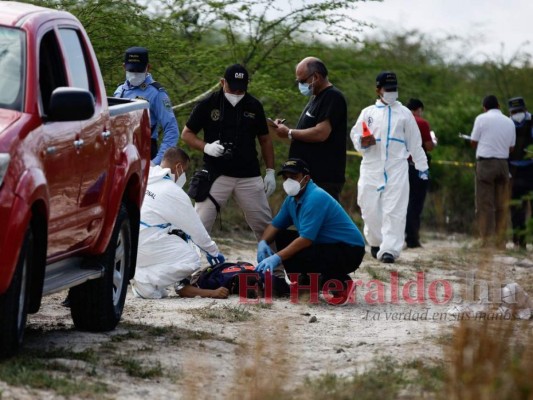 Las imágenes del atentado que dejó un muerto y un herido en Amarateca