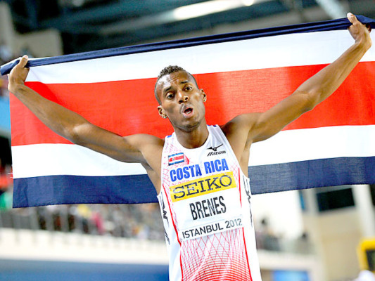 Nery Brenes consigue un histórico oro para Costa Rica en Mundial de atletismo