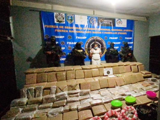 Al menos 10 millones de lempiras en droga le incautan a 'La madre Mirtza' en SPS