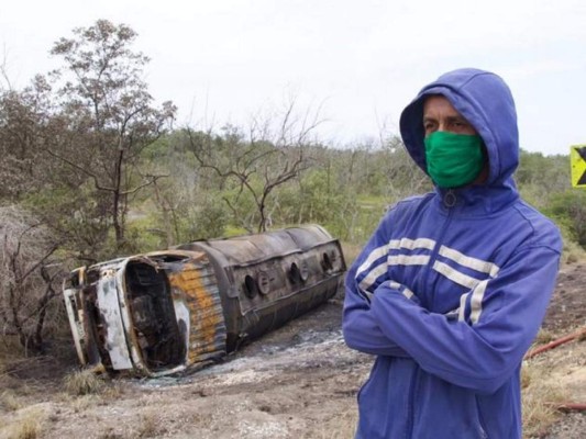 Sobreviviente de explosión de cisterna: 'Vi el infierno de cerca'