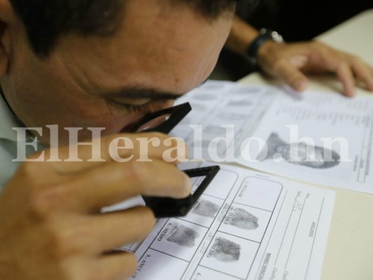 Honduras: Dactiloscopía, la técnica usada para identificar cadáveres desconocidos