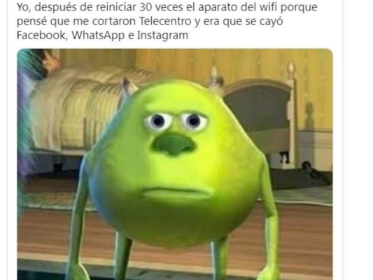 La ola de memes que desató la caída de Facebook, WhatsApp e Instagram