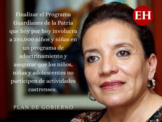 Las propuestas más polémicas del plan de gobierno de Xiomara Castro (FOTOS)