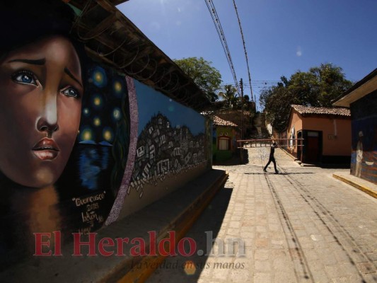 Cantarranas, la ciudad hondureña de los murales