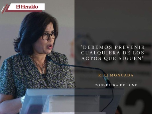 'Es demasiado el nivel de violación y de ilegalidad': Rixi Moncada por resolución contra Roberto Contreras
