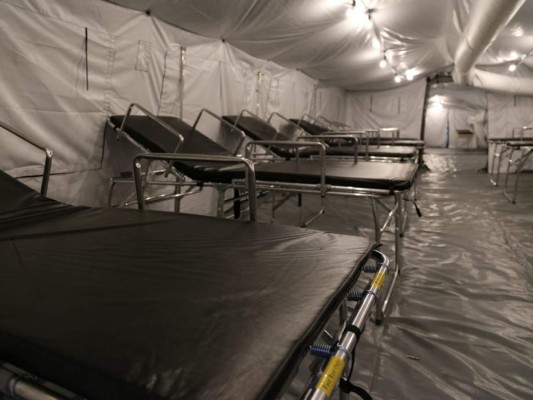 Cortés: 5.5 millones de lempiras costó hospital móvil para 20 pacientes con Covid-19