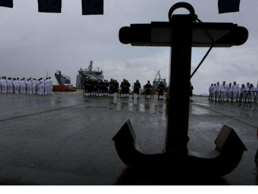 Así comienza sus misiones el buque 'Gracias a Dios' en Honduras