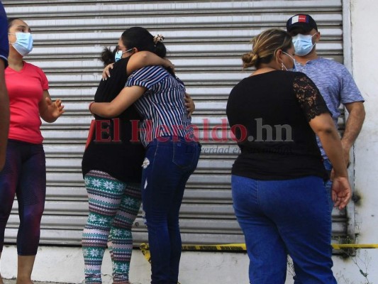 Las imágenes del violento atentado que dejó dos muertos en San Pedro Sula