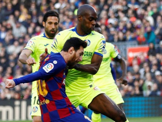 Barsa logra sufrida victoria 2-1 sobre el Getafe&nbsp;