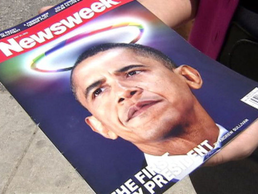 Portada de Newsweek habla de primer 'presidente gay”