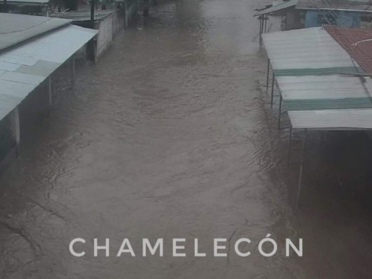 Tormenta Tropical Iota inunda nuevamente el Valle de Sula (Fotos)