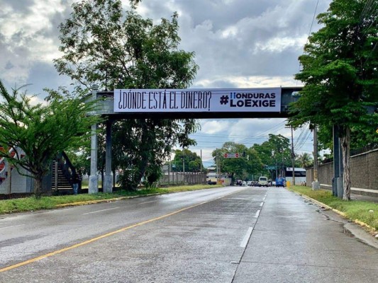 FOTOS: Se expande por toda Honduras la pregunta '¿Dónde está el dinero?'