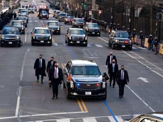 Así es 'La Bestia', la lujosa limusina que Joe Biden heredó de Trump