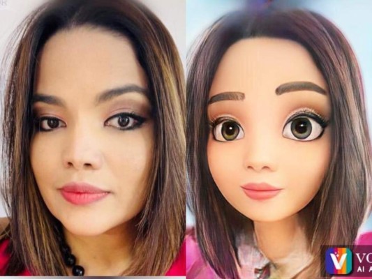 Tiernas y encantadoras, así lucen las famosas hondureñas como caricaturas de Pixar