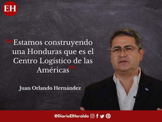 'Estamos construyendo el centro logístico de América': Presidente Hernández sobre Palmerola