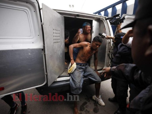 Las fuertes imágenes que dejó un enfrentamiento en la Penitenciaría Nacional de Támara